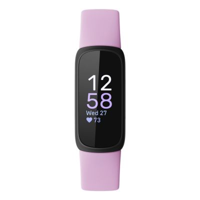 2. Fitbit Inspire 3 Lilac Dream - Opaska sportowa monitorująca zdrowie i aktywność