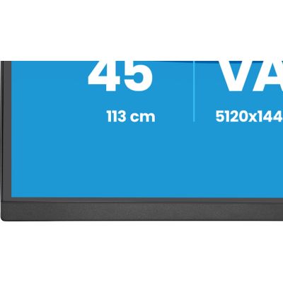8. iiyama ProLite XCB4594DQSU-B1 monitor komputerowy 113 cm (44.5") 5120 x 1440 px Dual QHD LED Czarny