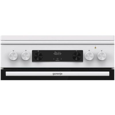 13. Kuchnia gazowo-elektryczna GORENJE GKS6C71WF 60 cm | AirFry | ExtraSteam | FrozenBake | biały