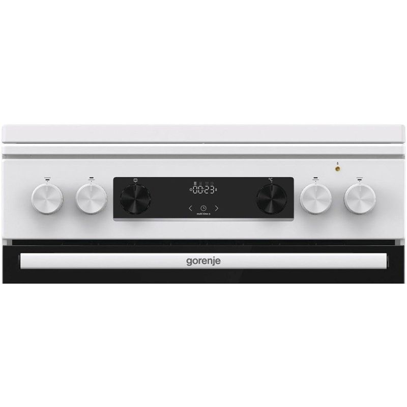 13. Kuchnia gazowo-elektryczna GORENJE GKS6C71WF 60 cm | AirFry | ExtraSteam | FrozenBake | biały