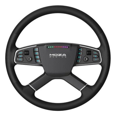 4. Moza Racing TSW Truck Wheel Czarny Kierownica PC
