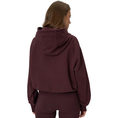 3. Bluza damska 4F F2175 ciemnorązowa 4FWSS26TSWSF2175 80S