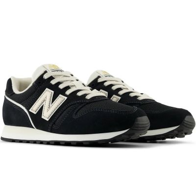 5. Sneakersy damskie New Balance 373 buty sportowe zamszowe czarne (WL373LK2)