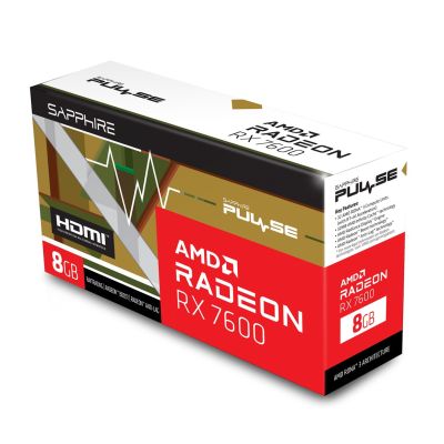 7. Karta graficzna SAPPHIRE Radeon RX 7600 PULSE Gaming OC 8GB