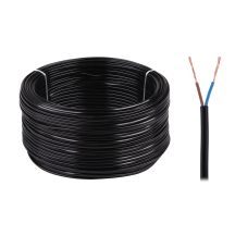 Kabel elektryczny OMYp 2x0,5 300/300V czarny