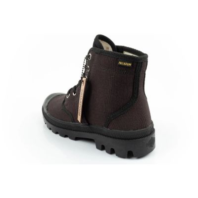 14. Buty sportowe damskie botki za kostkę Palladium Pallabrousse czarne