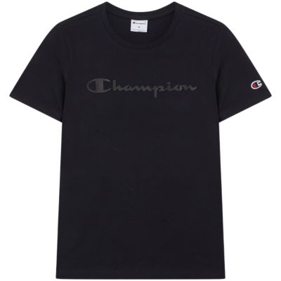 2. Koszulka damska Champion Short Sleeve czarna 119125 KK001