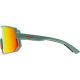 3. Uvex sportstyle 235 Okulary do wielu sportów Unisex Półobwódkowe Zielony, Czerwony