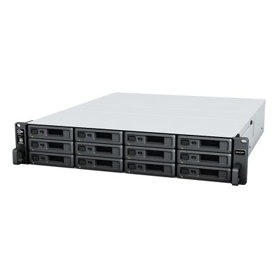 4. Synology RackStation RS2423RP+ serwer danych NAS Rack (2U) Ryzen Embedded V1780B 8 GB DDR4 0 TB DiskStation Manager Czarny, Szary