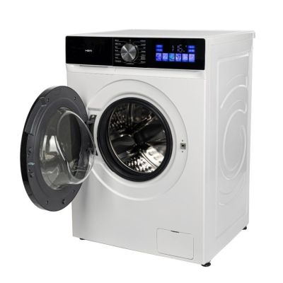 3. Pralka automatyczna MPM-5914-PT-51, poj. 9kg, szer 60cm, silnik inwenterowy, 15 programów głównych, biała z czarnymi elementam