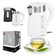 7. ELDOM CZAJNIK BEZPRZEWODOWY 185B TRIPO BIAŁY 1000W 0,8 L, BPA FREE, IZOLOWANY