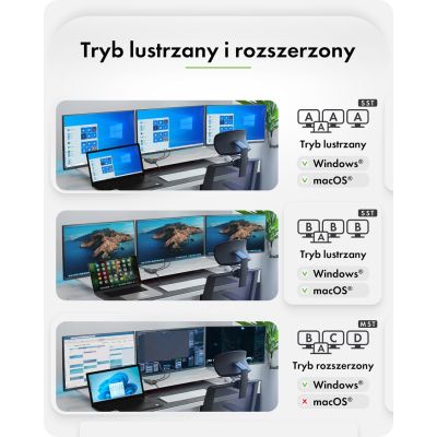 6. ICY BOX IB-AD1030-C USB 3.2 Gen 2 (3.1 Gen 2) Type-C 10000 Mbit/s Czarny