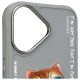 5. Etui Nimmy Glasses Cool Cat na iPhone 16 - szare