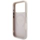 7. Etui Guess Saffiano Peony & Ring MagSafe na iPhone 17 Pro Max / 18 Pro Max - różowe