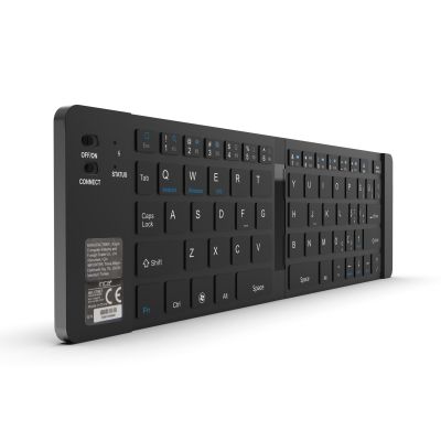 6. Inca IBK-579BT klawiatura Dom Bluetooth Metaliczny, Srebrny