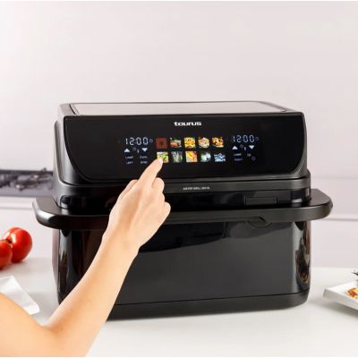 10. Frytownica beztłuszczowa z długim koszem i grillem Taurus 973004000