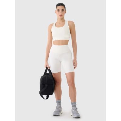 2. Legginsy kolarki treningowe damskie  4F 4FRSS25TFSTF019-42S