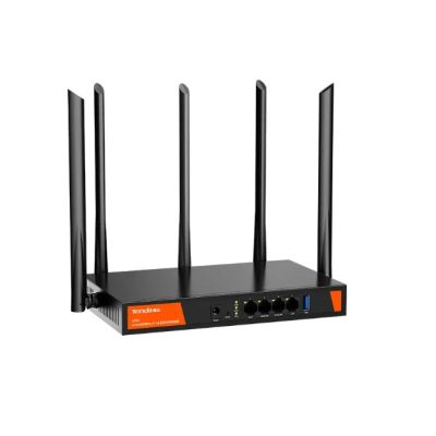 2. Tenda W30E AX3000 router bezprzewodowy Gigabit Ethernet Dual-band (2.4 GHz/5 GHz) Czarny