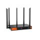 2. Tenda W30E AX3000 router bezprzewodowy Gigabit Ethernet Dual-band (2.4 GHz/5 GHz) Czarny