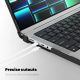 6. Etui Tech-Protect SmartShell Pro na Macbook Pro 14 M1 / M2 / M3 / M4 / M5 2021-2025 - czarno-przezroczyste