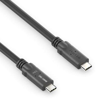 3. PureLink PI6600-030 kabel USB USB4 Gen 2x2 3 m USB C 20 Gbit/s 100 W Czarny