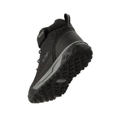 2. Lee Cooper buty sportowe trzewiki czarne za kostkę ocieplane na rzep