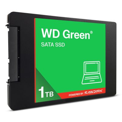 3. Western Digital WDS100T5G0A 1 TB 2.5" Serial ATA III 3D NAND