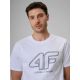 4. T-shirt regular męski z logo 4F 4FRSS26TTSHM3999-10S