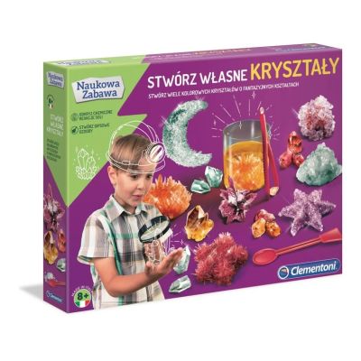 Zestaw Clementoni - Stwórz własne kryształy