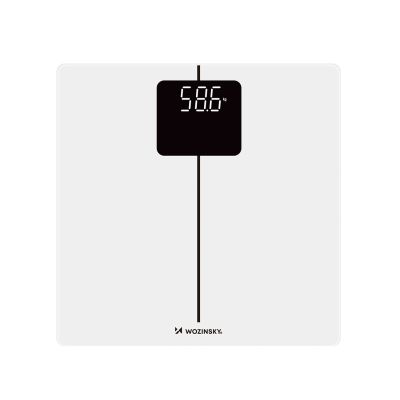 2. Waga łazienkowa Wozinsky WIWL-180 inteligentna Bluetooth - biała