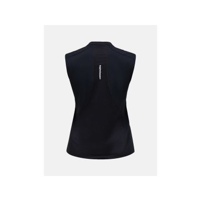 2. Koszulka damska PEAK PERFORMANCE W Mountainbreath Sleveless Polo kolor czarny