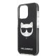 6. Etui Karl Lagerfeld Choupette Head na iPhone 13 Pro Max - czarne