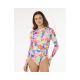 Kostium damski RIP CURL Party Wave Upf Surf Suit multikolor