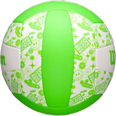 17. PIŁKA SIATKOWA WILSON STAMP VB ZIELONO BIAŁA