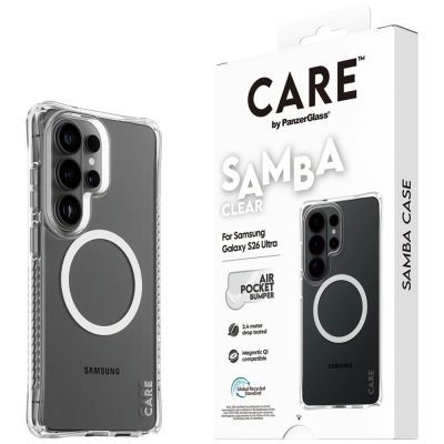 5. Etui CARE by PanzerGlass Samba Transparent Qi na Samsung Galaxy S26 Ultra - przezroczyste