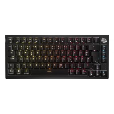 Bezprzewodowa klawiatura do gier TKL Corsair K65 Plus, TKL (75%), Corsair MLX Fusion -, ISO (DE)