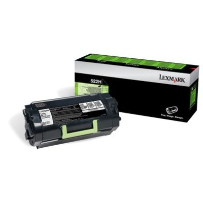 2. RET.PROGR.TONER CARTR.BLACK/522H BLACK 25K PGS F MS810