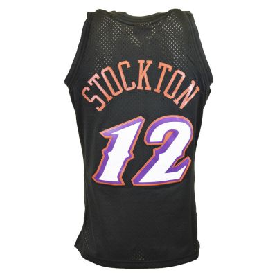 2. Koszulka Mitchell & Ness NBA Utah Jazz John Stockton Swingman - SMJYBW19107-UJABLCK98JST