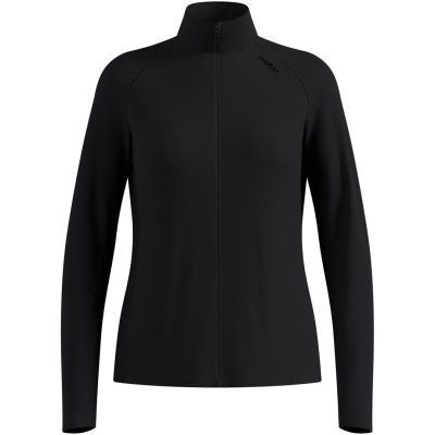 Bluza rozpinana damska Odlo ESSENTIAL WARM FULL ZIP Mid layer full zip czarna   L