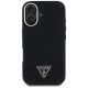 3. Etui Guess Denim Triangle Logo MagSafe na iPhone 16 - czarne