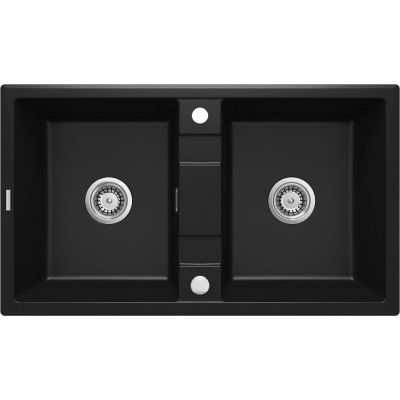Zlewozmywak granitowy 2-komorowy ZQE_N203 5908212095928