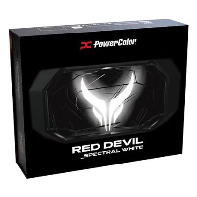6. PowerColor Red Devil Radeon RX 9070 XT Spectral White AMD 16 GB GDDR6