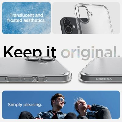 10. Spigen Ultra Hybrid na iPhone 16 - przezroczyste