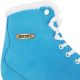 11. Łyżwy figurowe Roces Suede Eco-Fur niebiesko-białe 450702 004