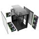 7. RAMPAGE OBUDOWA PC ZE SZKŁEM HARTOWANYM SEALITE 7X WENTYLATOR ARGB PWM BLACK