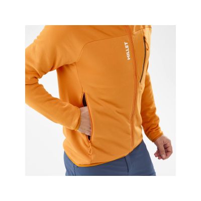 8. Kurtka MILLET M Seneca Fleece Hoodie Pomarańczowy