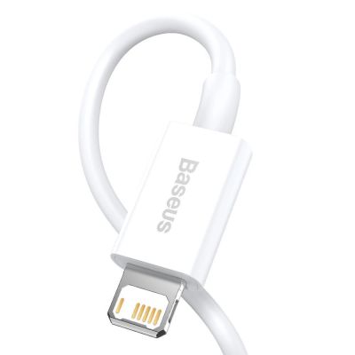3. Baseus Superior kabel USB - Lightning 2,4A 2 m Biały (CALYS-C02)