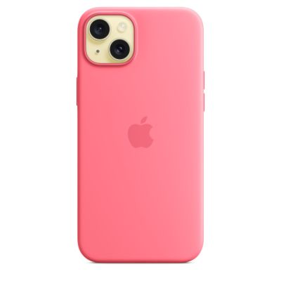 4. Silikonowe etui Apple z MagSafe Pink, do iPhone 15 Plus