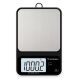 3. Waga kuchenna Wozinsky WAK-2252 dokładna z dużym wyświetlaczem LCD do 5 kg - czarna