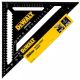 4. Linijka 300 mm Aluminium Czarny, Żółty DeWALT DWHT25228-0